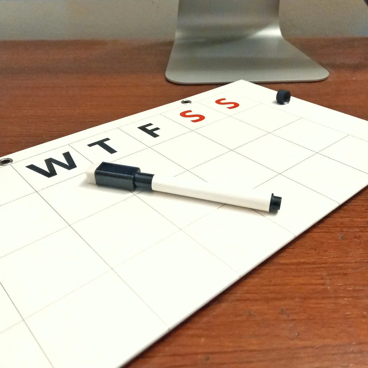 Gifts of Love Rewritable Weekly Planner With Marker - Image 8