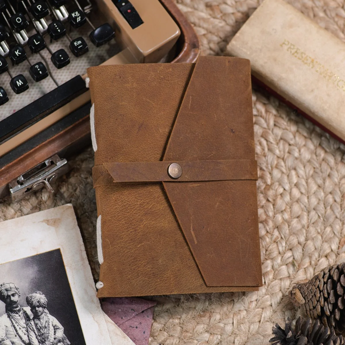 Craft Junky Leather Journal Unruled - Image 3