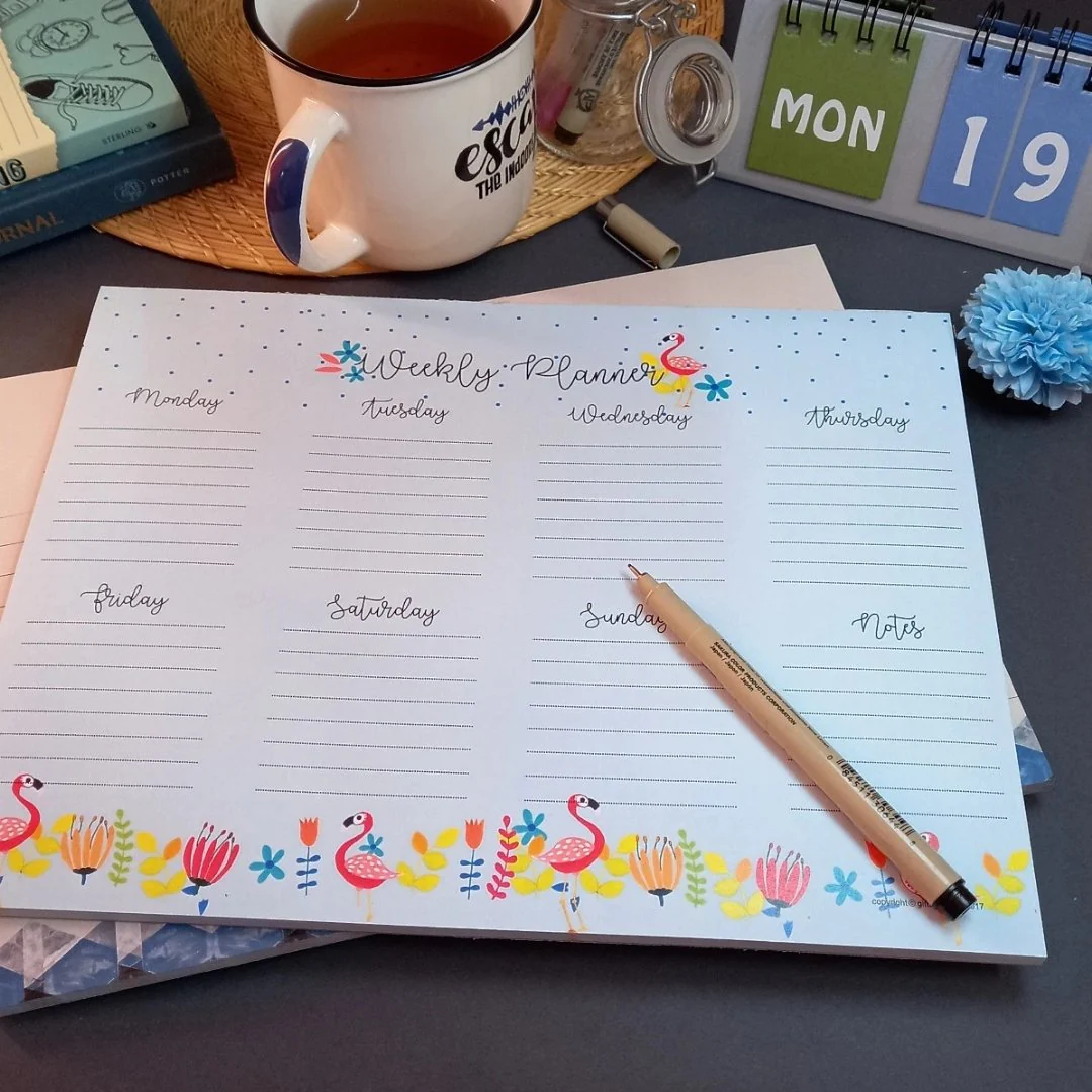 Gifts of Love Flamingo Weekly Planner - Image 3