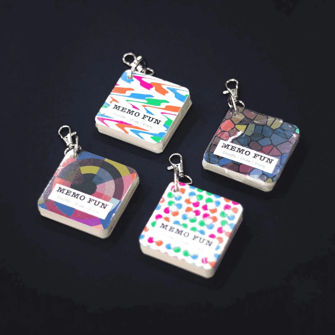 Gifts of Love Memo Key-chain Pocket Plain Notebook - Image 8
