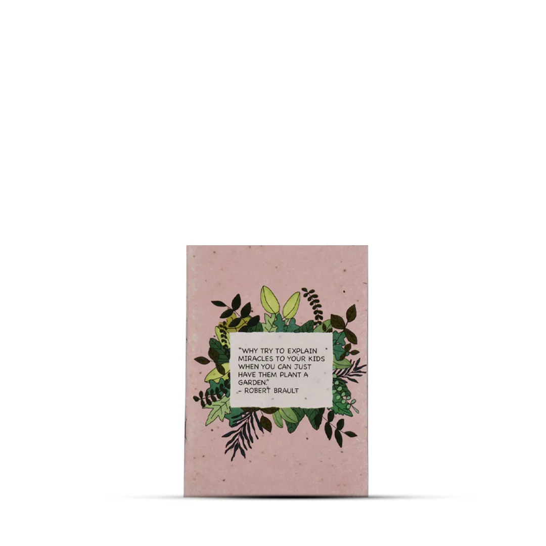 Papboo Plantable B6 Plain Notebook - Image 6
