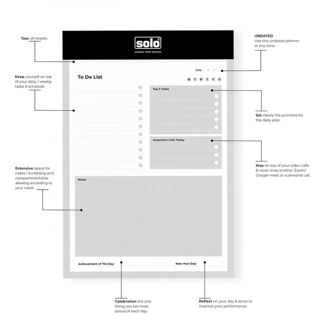Solo Undated To-Do List - Image 10