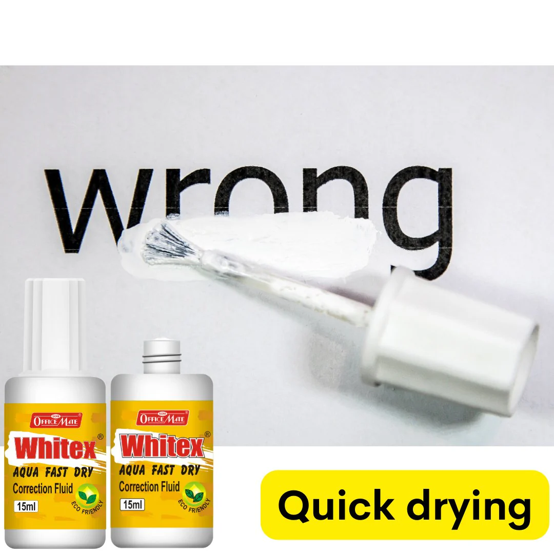 Soni Officemate 15ml Whitex Correction Fluid - Image 5