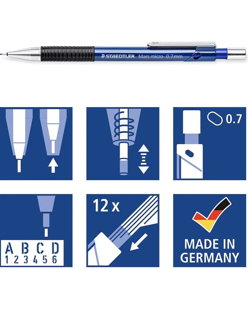 Staedtler Graphite 0.7mm Mechanical Pencil - Image 3