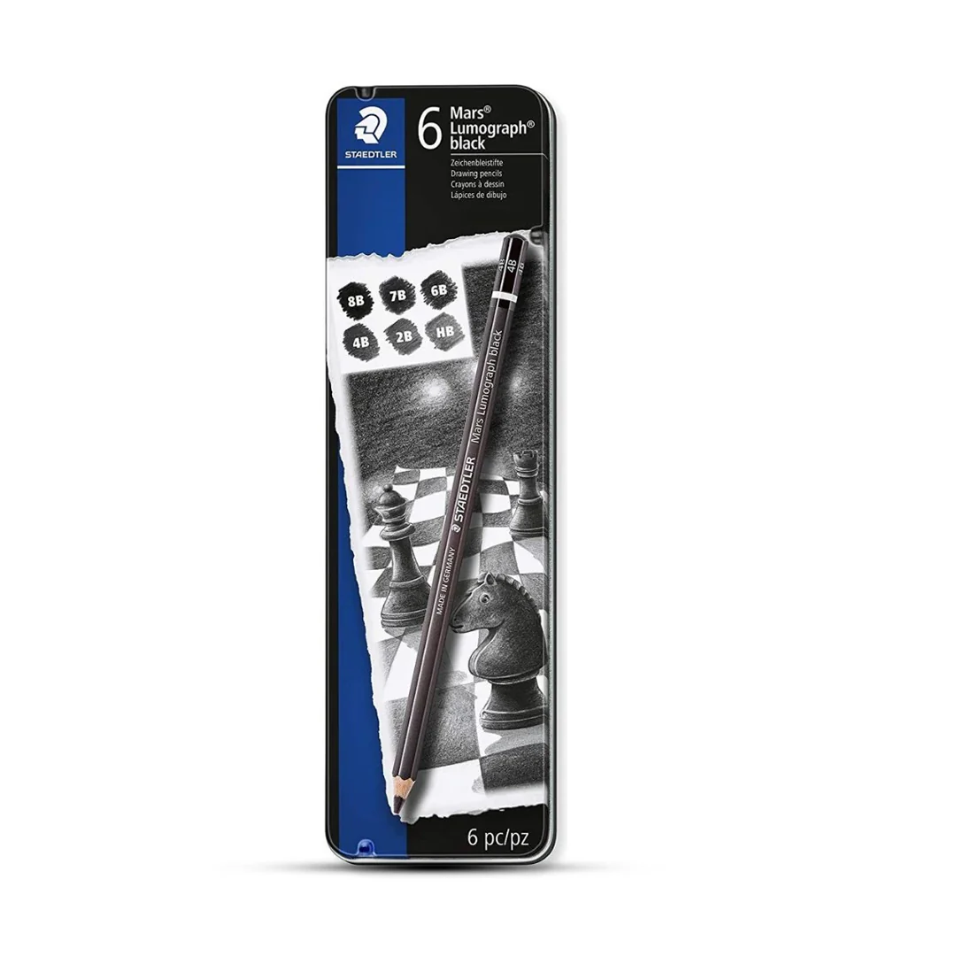 Staedtler Mars Lumograph Drawing Pencils - Image 16